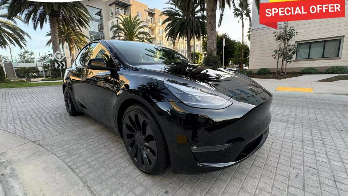 TESLA MODEL Y 2022 7SAYGDEF2NF340605 image